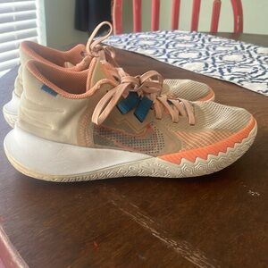 Size 7- Nike Kyrie Flytrap 5 Crimson Bliss/Hemp/Madder Root/Rattan